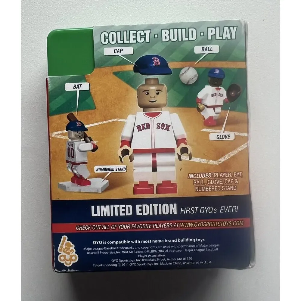 Jacoby‎ Ellsbury MLB Boston Red Sox 2011 Oyo Building Toy Complete Pieces